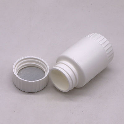 Op maat gemaakte 60 ml HDPE lege bamboevormige vierkant plastic fles voor medicijnsupplement