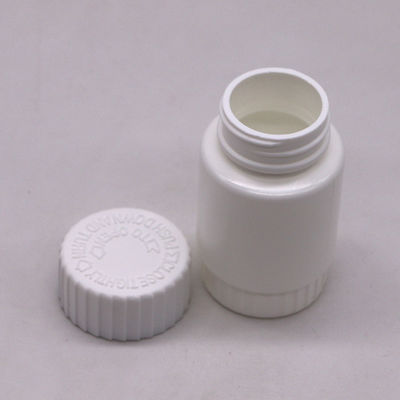 Op maat gemaakte 60 ml HDPE lege bamboevormige vierkant plastic fles voor medicijnsupplement