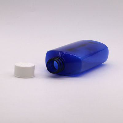 Gepersonaliseerd logo 180ml PET Vierkante Steriele Hoeststroop Fles Met Kind Veiligheid Cap