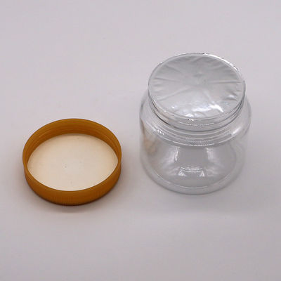 Kettingmateriaal PET Plastic Flasken 5oz 150cc Helder Plastic Mason Jar voor voedselopslag
