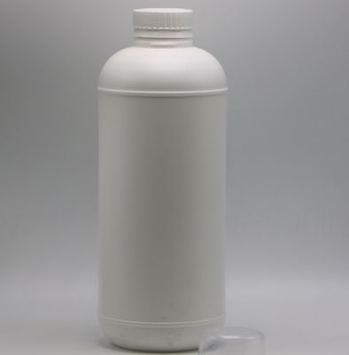 Medicijnindustrie HDPE 1000 ml gefluoreerde plastic fles voor organische chemische oplosmiddelen