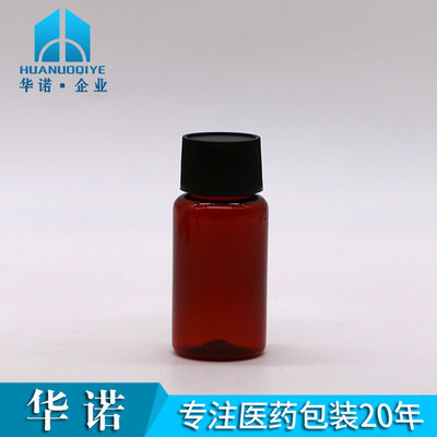 Basismateriaal PET 1 oz/25 ml Persoonlijke orale vloeibare plastic fles voor de medische industrie