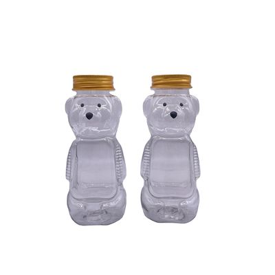 Food Grade Beer Shape 200 ml Plastic Beverage Flasje met Aluminium Schroef Cap