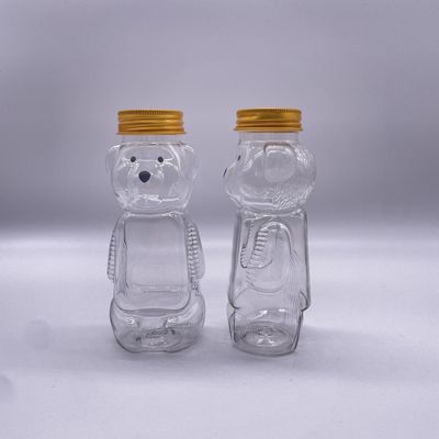 Food Grade Beer Shape 200 ml Plastic Beverage Flasje met Aluminium Schroef Cap