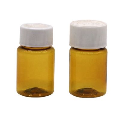 Farmaceutische verpakking PET-fles met transparante kleur en schermdruk