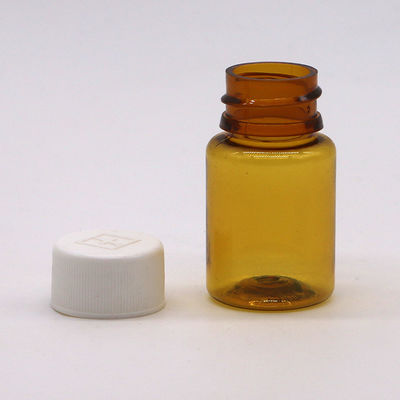 Farmaceutische verpakking PET-fles met transparante kleur en schermdruk