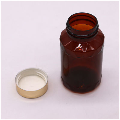 150 ml capaciteit PET plastic flessen met een unieke vorm voor pillen en capsules in aangepaste kleuren