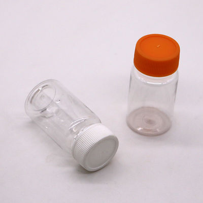 20 ml/cc PET-plastic vloeibare fles met invoegplaat voor de pil en lekvrije medicijnfles