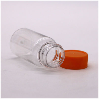 20 ml/cc PET-plastic vloeibare fles met invoegplaat voor de pil en lekvrije medicijnfles