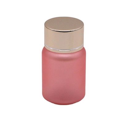40 ml PET Custom Service Plastic Pill Flasje met vorstoppervlak en kinderbeschermingskap