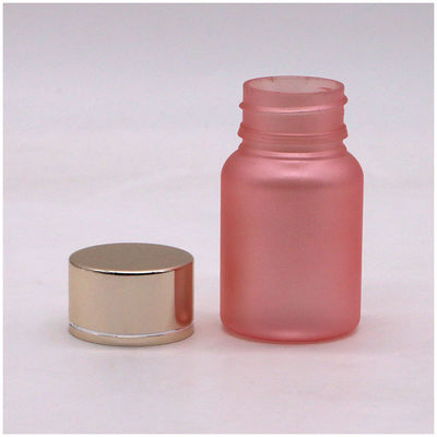 40 ml PET Custom Service Plastic Pill Flasje met vorstoppervlak en kinderbeschermingskap
