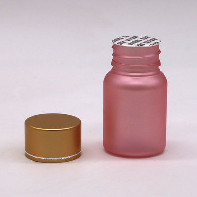 40 ml PET Custom Service Plastic Pill Flasje met vorstoppervlak en kinderbeschermingskap
