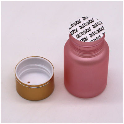 40 ml PET Custom Service Plastic Pill Flasje met vorstoppervlak en kinderbeschermingskap