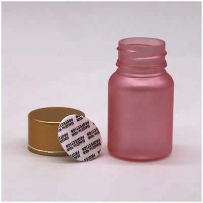 40 ml PET Custom Service Plastic Pill Flasje met vorstoppervlak en kinderbeschermingskap