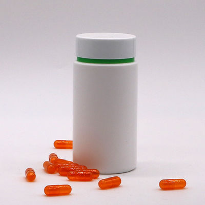 Gepersonaliseerde Kleur PE Caps Twee laag solide supplement container voor 175ml pil fles