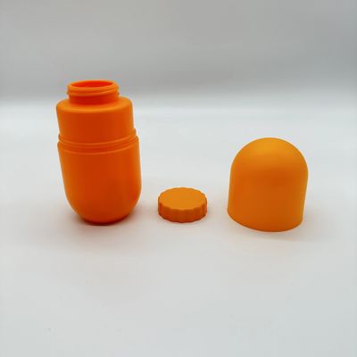 Schermdruk HDPE Plastic capsule fles voor capsule tabletten Supplement