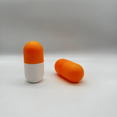 Schermdruk HDPE Plastic capsule fles voor capsule tabletten Supplement