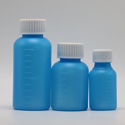 30 ml / 1 oz / 1cc HDPE vloeibare geneesmiddelen tablet tablet fles met CRC cap en schermdruk