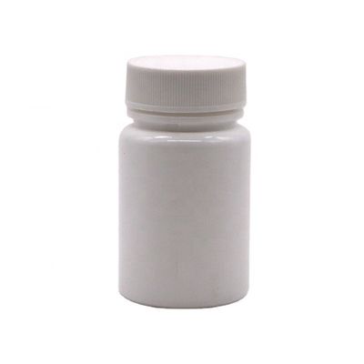 45 ml capaciteit HDPE-fles met schroefdeksel en op maat gemaakte etiketten
