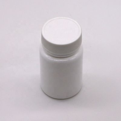 45 ml capaciteit HDPE-fles met schroefdeksel en op maat gemaakte etiketten