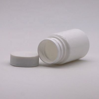45 ml capaciteit HDPE-fles met schroefdeksel en op maat gemaakte etiketten