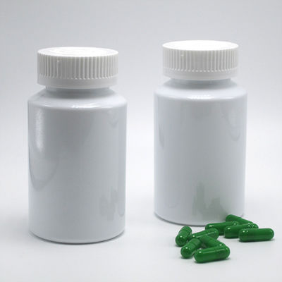 150 ml PET-witte plastic fles met kinderbeschermde dop