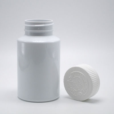 150 ml PET-witte plastic fles met kinderbeschermde dop