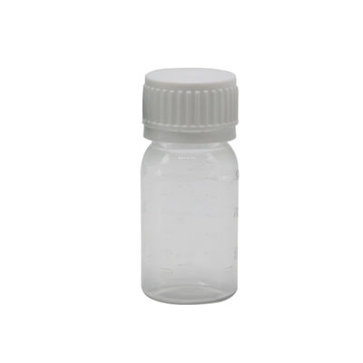 30 ml witte PET orale vloeistof fles met veiligheidskap en schermdruk