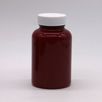 PET lege plastic capsule pillen medicijnfles met CRC schroef Flip Top Caps 175ML/CC/6OZ