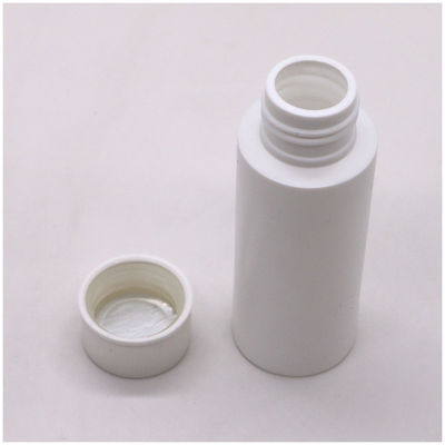 Plastic type HDPE 2OZ/60 ML biologisch afbreekbare medicinale vloeistofffles met kinderdicht deksel