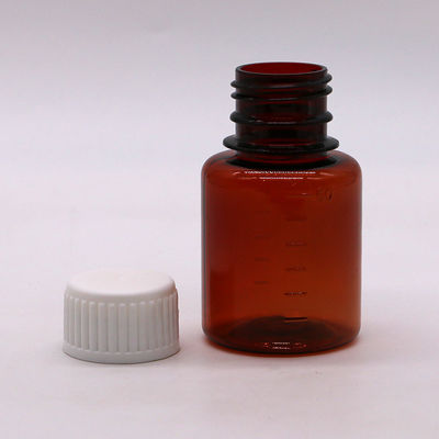 2OZ/60ml/cc PET Bruine medicijnschaal Vloeibare verpakkingsfles voor sigarettenolie