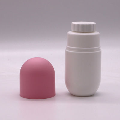 130 ml HDPE-fles in de vorm van een capsule voor voedingssupplementen met schroefkap