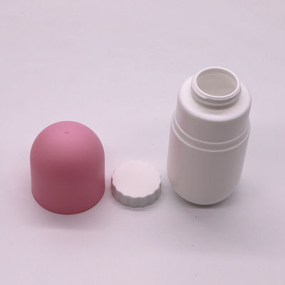 130 ml HDPE-fles in de vorm van een capsule voor voedingssupplementen met schroefkap