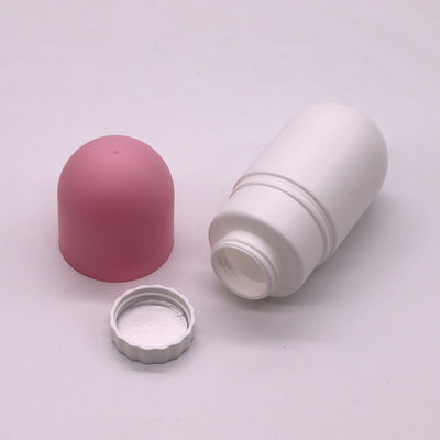 130 ml HDPE-fles in de vorm van een capsule voor voedingssupplementen met schroefkap