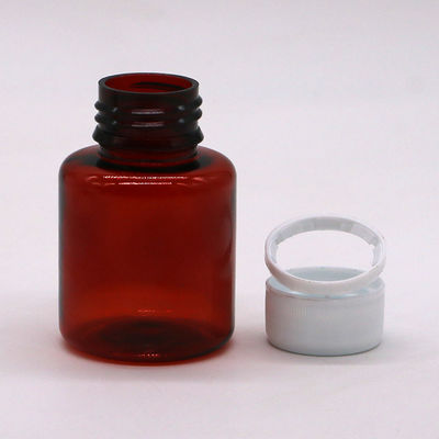 70 ml PET Amber Maple Hoest siroop orale vloeistof fles met veiligheidskap en warmteverzegeling