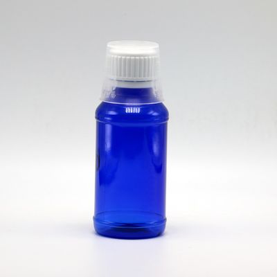 100cc PET Amber/Orange/Blue Maple Hoeststroop Fles met veiligheidsdop en warmteverzegeling