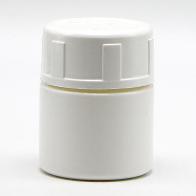 30 ml HDPE Draagbare witte plastic poeder medicijnen Pillen Tabletten Flessen Container met kinderbescherming