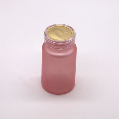 100 ml PET Amber Plastic Medicine Flask voor pil/vitamine/capsule kraag Materiaal PET