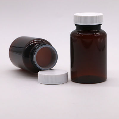 Aanpasbare PET-kraag 120 ml vaste plastic fles voor geneesmiddelen en gezondheidszorgproducten