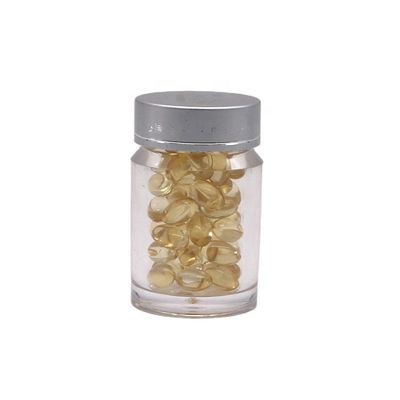 Apotheek Medische tabletten 30 ml container Dubbele laag PS Plastic fles met aluminium deksels