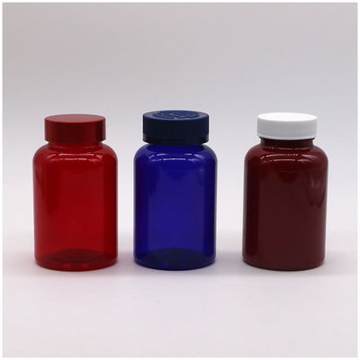 PET-plastic type 175ML/6OZ capsule tablet medicijnfles met CRC schroef flip top caps
