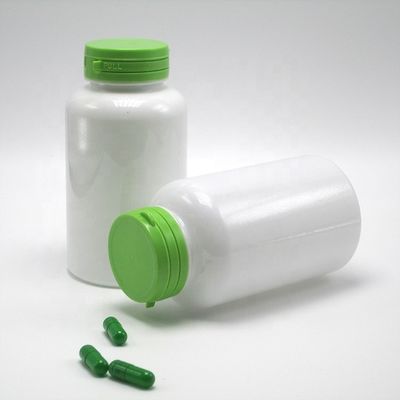 220 ml PET witte ronde fles voor de gezondheidszorg Product Basismateriaal PET afscheurbaar deksel
