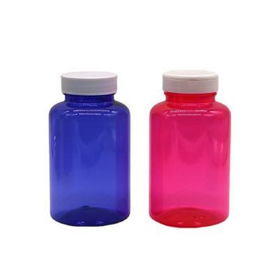 300 ml / 10 oz Ronde vorm PET plastic fles met Flip Top Cap voor Pill Fles Container