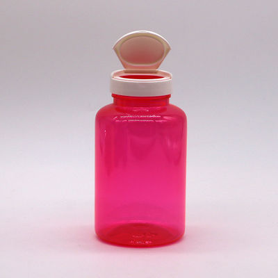 300 ml / 10 oz Ronde vorm PET plastic fles met Flip Top Cap voor Pill Fles Container