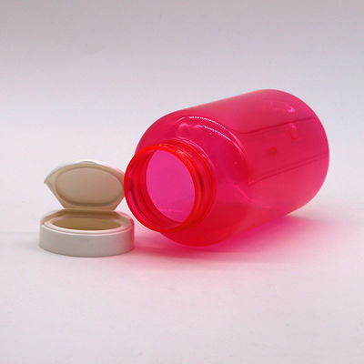 300 ml / 10 oz Ronde vorm PET plastic fles met Flip Top Cap voor Pill Fles Container