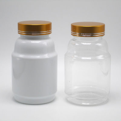 Kinderwaardig deksel PET-pillenverpakkingen voor de apotheek 250 ml Pillencapsule opslag