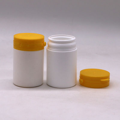 Medische industrieel 70 ml PE ronde plastic fles met aftrekkend deksel
