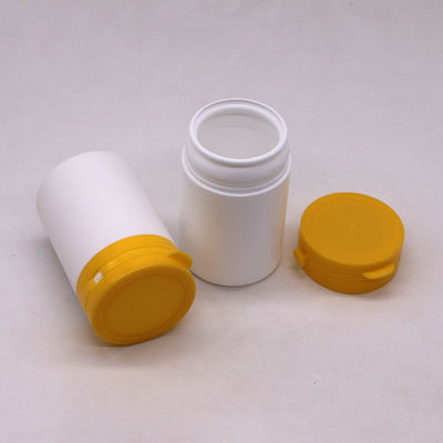 Medische industrieel 70 ml PE ronde plastic fles met aftrekkend deksel