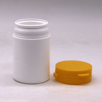 Medische industrieel 70 ml PE ronde plastic fles met aftrekkend deksel