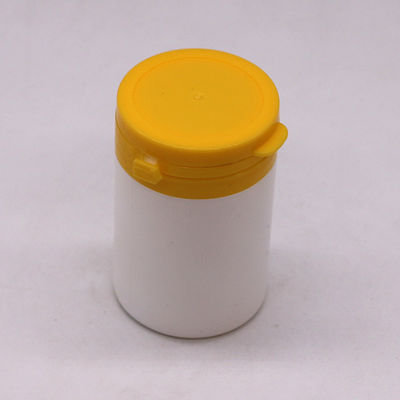 Medische industrieel 70 ml PE ronde plastic fles met aftrekkend deksel